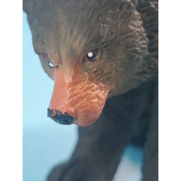 Vintage Black Bear Realistic Figure Cake Topper Standing K & M International - Picture 11 of 16